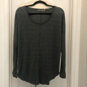 Athleta Studio Scoop Neck Long Sleeve Top